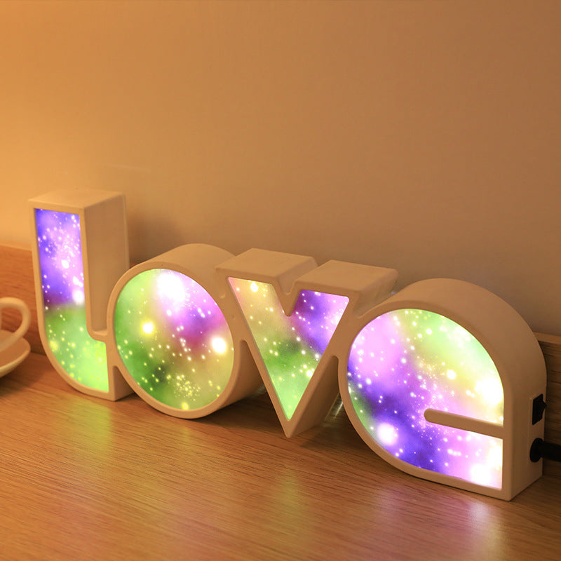 Valentines Day Decor LED LOVE Light