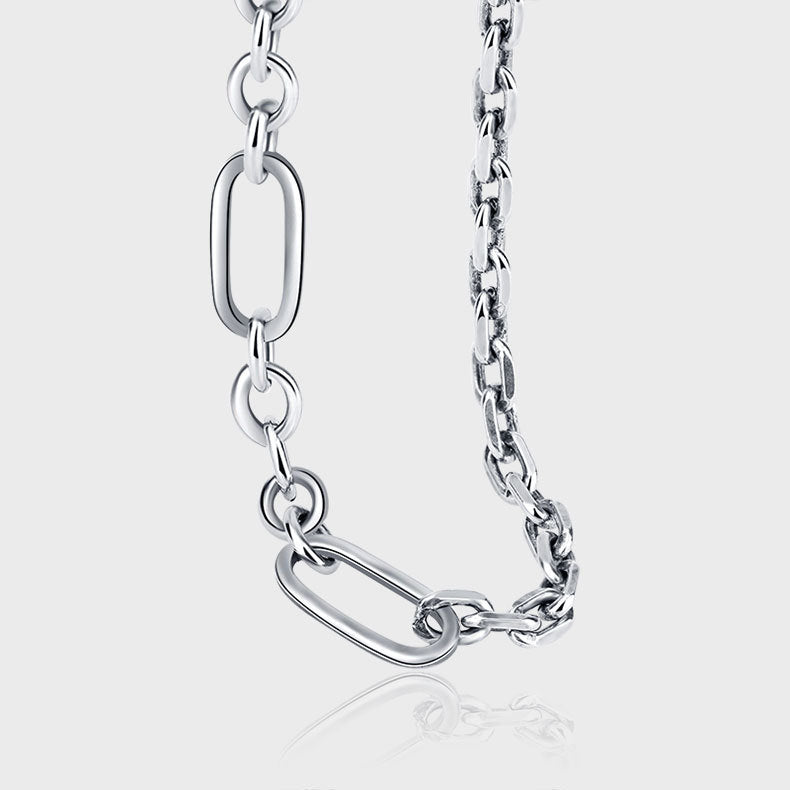 Double Layer Chain S925 Unisex Necklace