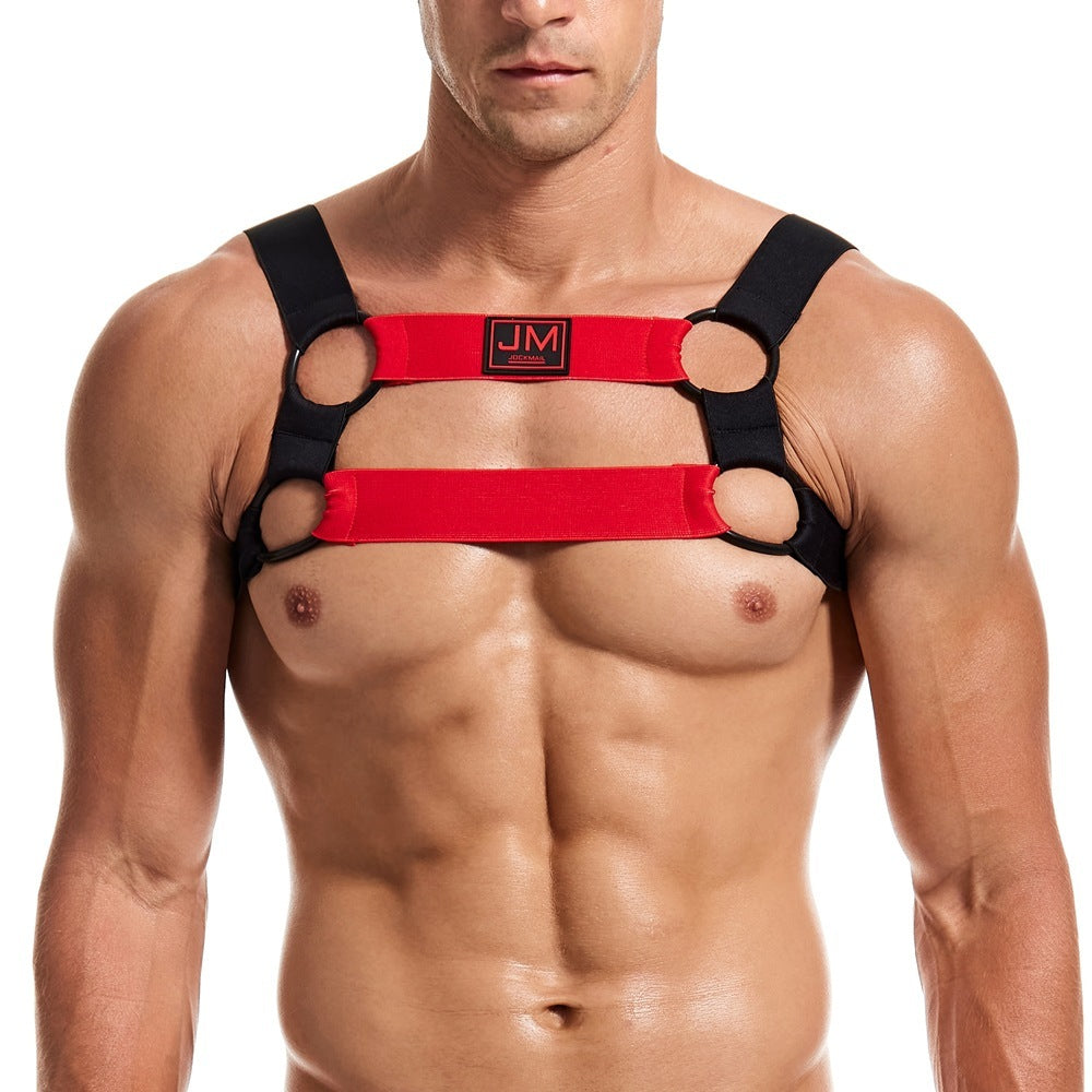 Men's Shoulder Strap Fitness Polyester Sports Muscle