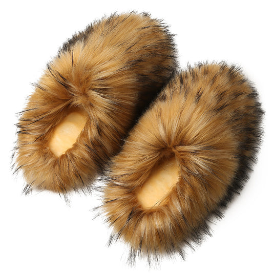 Fluffy Slippers Women's Autumn And Winter