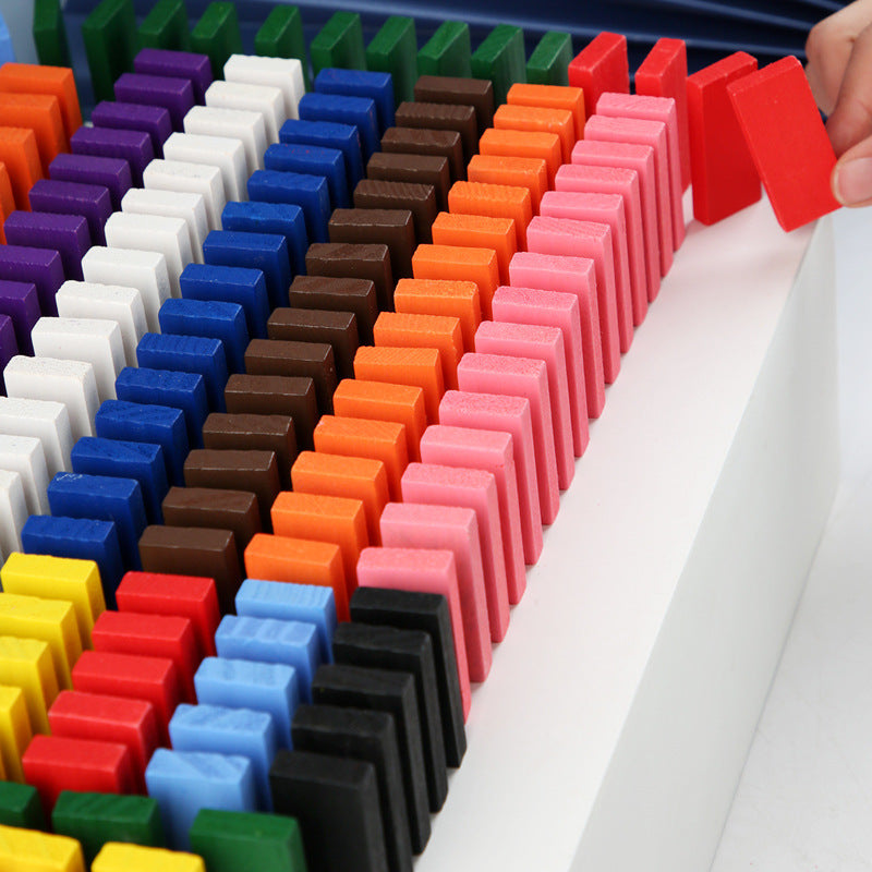 Wooden Domino Blocks