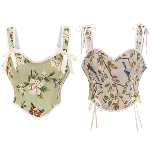 Slim Fit Printed Corset